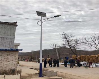 甘肅咸陽旬邑鄉(xiāng)村道路太陽能路燈