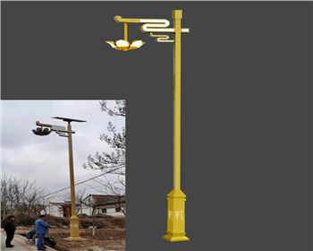 甘肅寶雞鳳翔美麗鄉(xiāng)村太陽能路燈項(xiàng)目